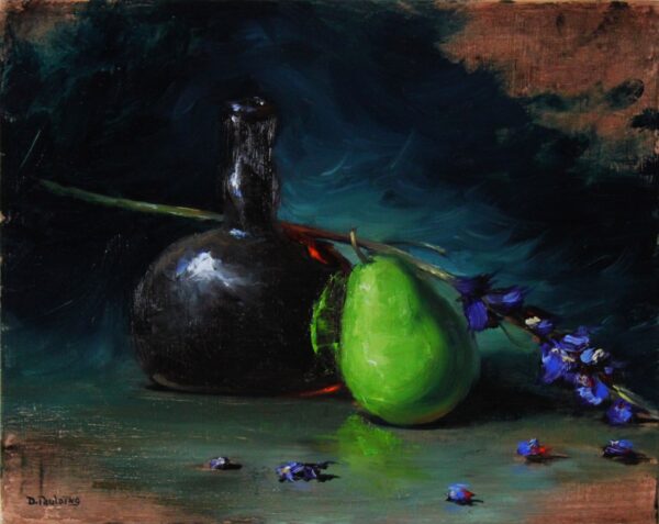 Dutch Onion Bottle and Pear