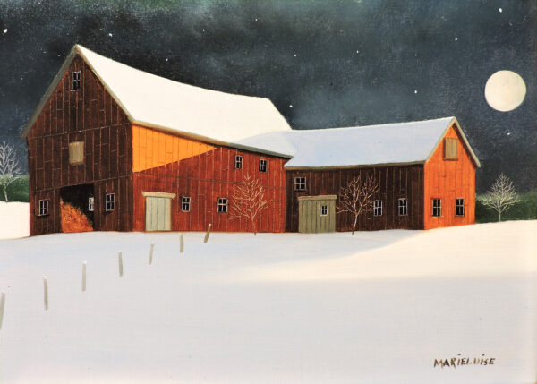 Moonlight on New Snow