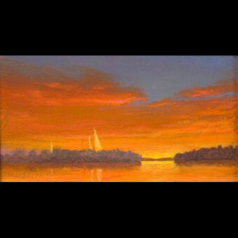 View artwork titled Sailing the Mangroves