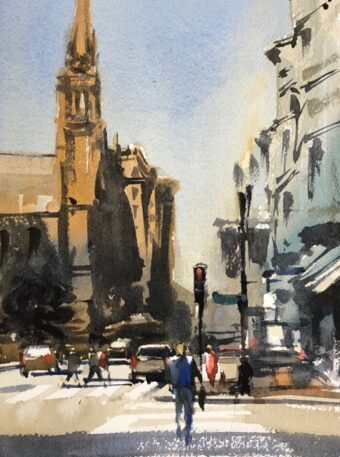View artwork titled October Shadows