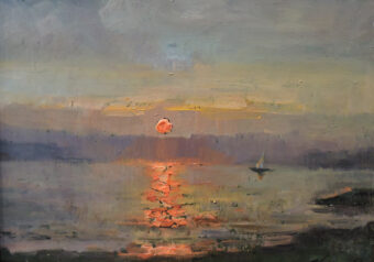 View artwork titled Sea Sunrise