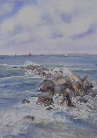View artwork titled Breakwater