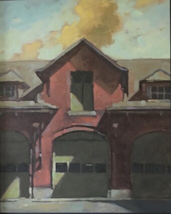 View artwork titled Firehouse