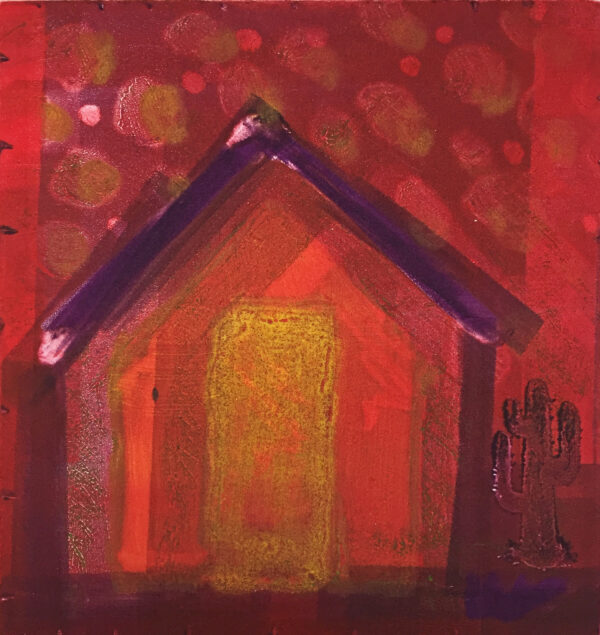 Little House and Cactus Red