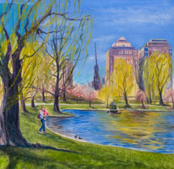 View artwork titled In the Garden