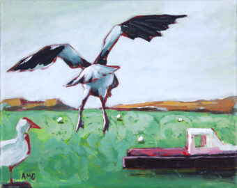 View artwork titled Moon Over Marshfield