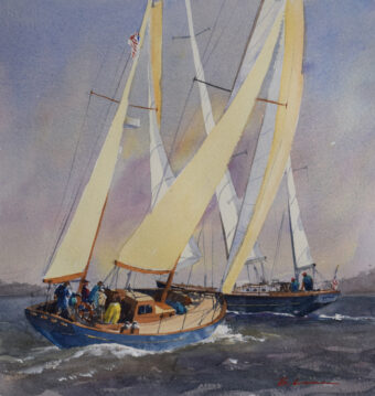 View artwork titled Ketch Up Y’awl