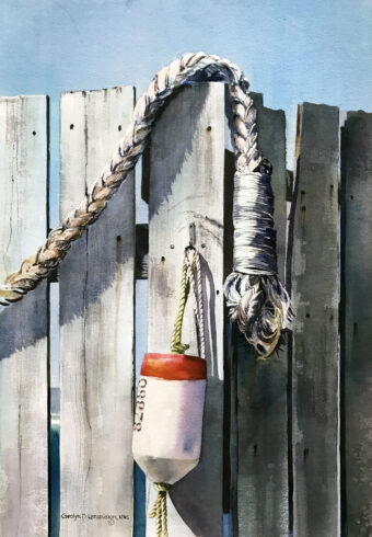 View artwork titled On the Fence