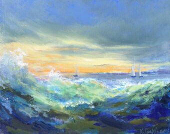 View artwork titled Beyond the Breaking Waves