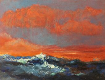 View artwork titled Orange Colored Sky