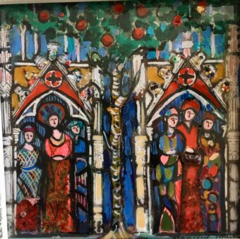 View artwork titled Glimpse of the Past in Color
