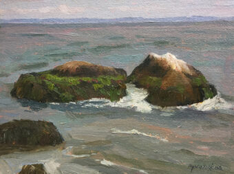View artwork titled Edwards Lane Rocks