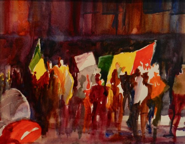 Demonstration in Paris