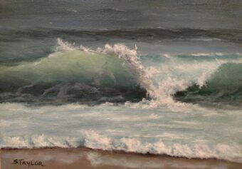 View artwork titled Bright surf