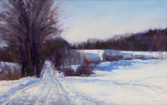 View artwork titled Winter Walk