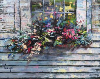 View artwork titled Window Box Splash