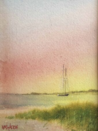 View artwork titled Edgartown Sunrise