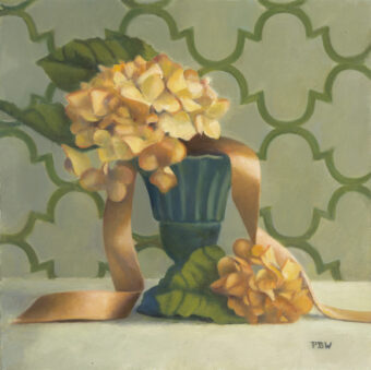 View artwork titled Design With Hydrangea