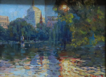 View artwork titled Boston Common