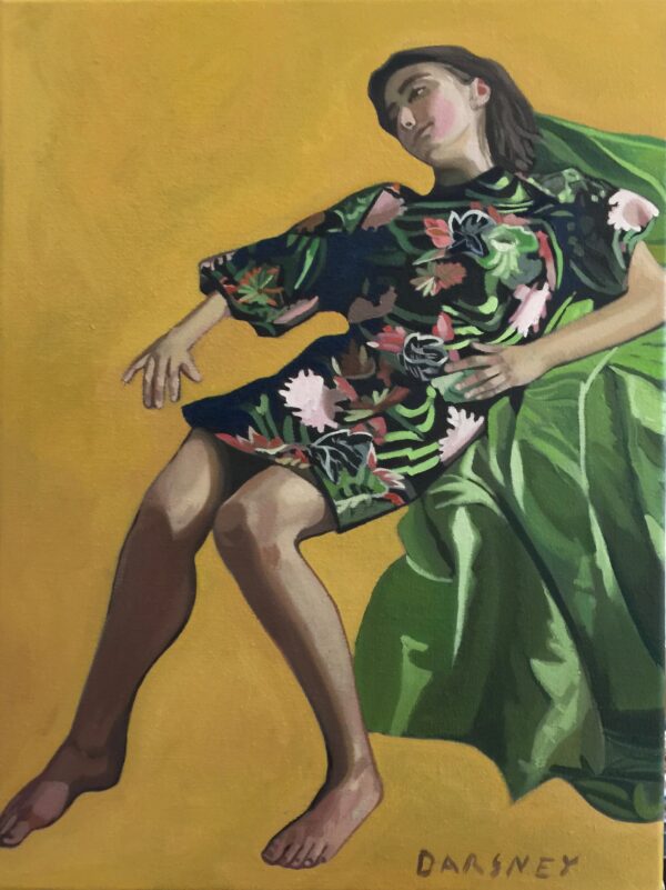 Yellow, Black, Green