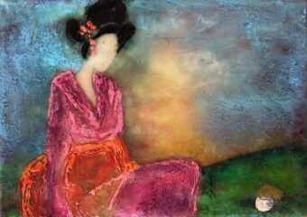 View artwork titled Sitting