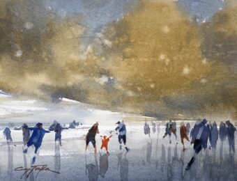 View artwork titled Winter Fun