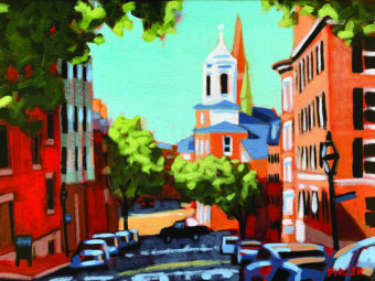 View artwork titled Mt. Vernon St.