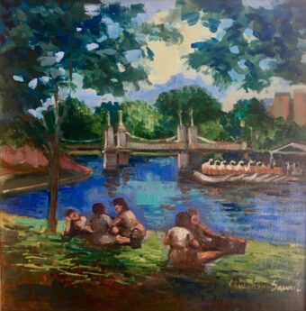 View artwork titled Boston Garden