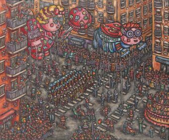 View artwork titled Fantastic Parade