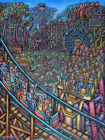 View artwork titled Playland