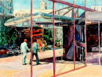 View artwork titled Boston Relfections
