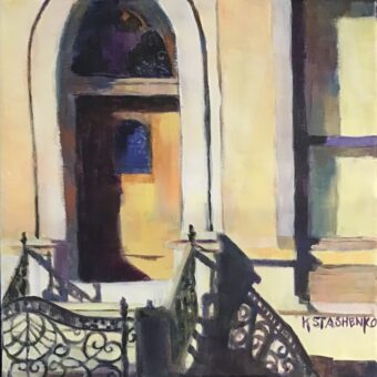 View artwork titled South End Doorway