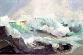 View artwork titled Bright Seas