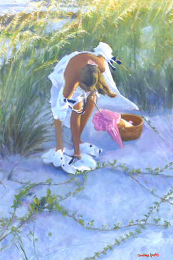 View artwork titled Sandy Toes