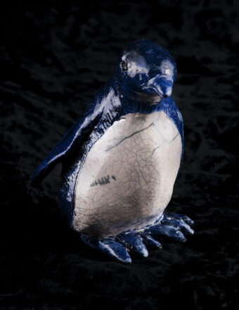 View artwork titled Penguin Blue