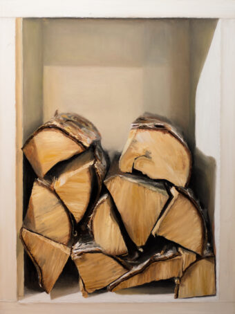 View artwork titled Birch Firewood