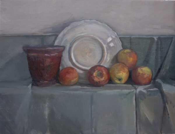 Apples with Pottery