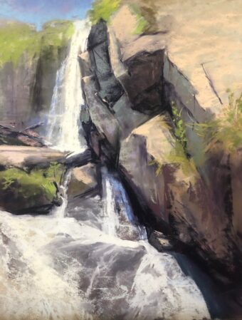 View artwork titled Devil’s Falls