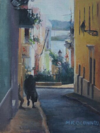 View artwork titled Old San Juan