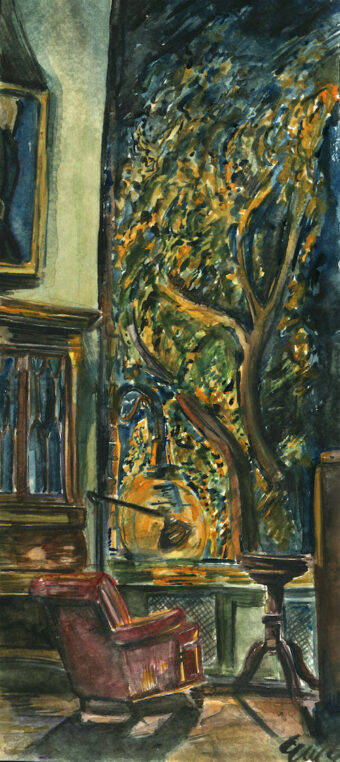 View artwork titled Deborah Hill Bornheimer Room, Boston Athenaeum