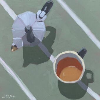 View artwork titled Espresso Meditation