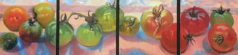 View artwork titled Sliced Tomatoes