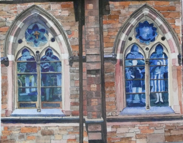 Church Windows on Newbury Street