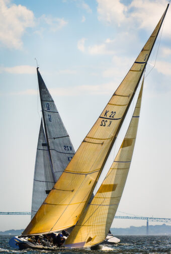 View artwork titled Tacking Duel
