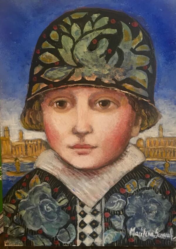 Tapestry Boy in Venice