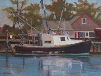 View artwork titled Between Tides, Rock Harbor