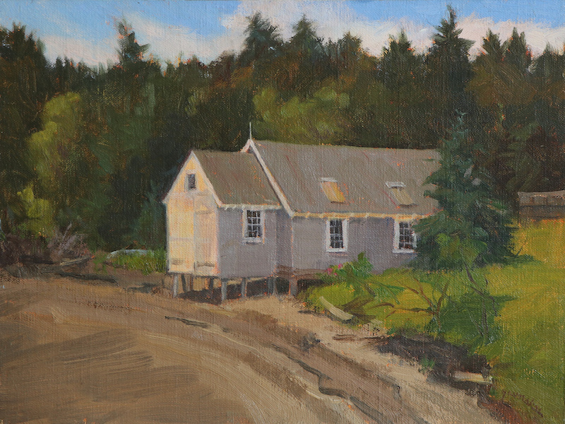 Morning Sun at Great Spruce Head Island