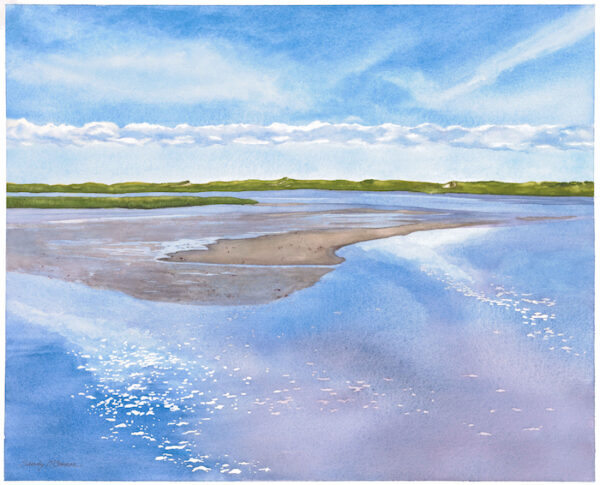 Herring River at Chequessett Neck Drive, Wellfleet, MA