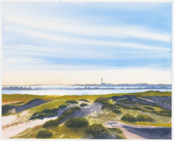 View artwork titled High Head Dunes Overlooking East Harbor, North Truro, MA