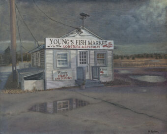 View artwork titled Closed for the Season